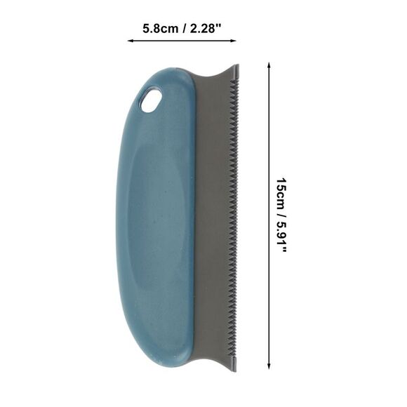 Scraper Rake Pet Hair Remover Blue - Picture 4 of 6